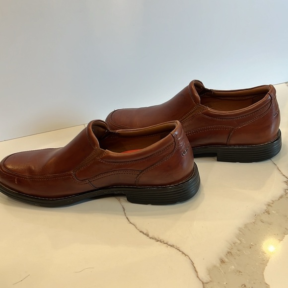 Rockport Brown Walkability Dress Loafers. Shock Absorption Moisture Wicking 10.5 - Picture 6 of 16